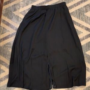 Loft Silk Maxi Skirt NWT